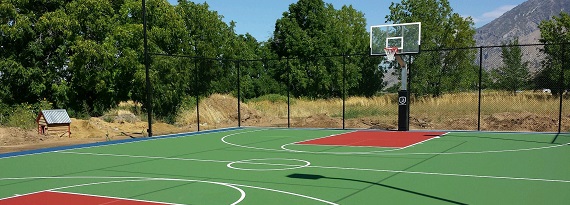 Basketball Court Construction