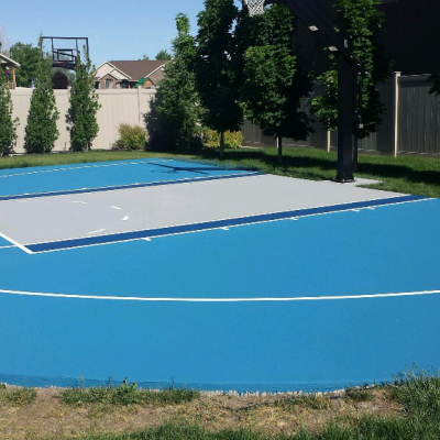 Backyard Basketball Court