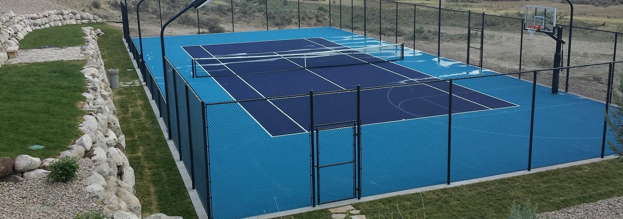 tennis court contractor Utah